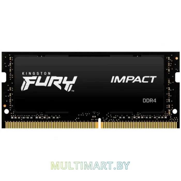 Оперативная память Kingston FURY Impact 8GB DDR4 SODIMM PC4-25600 (KF432S20IB/8)